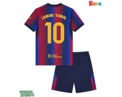 Barcelona Lamine Yamal #10 Replika Babytøj Hjemmebanesæt Børn 2026-27 Kortærmet (+ Korte bukser)